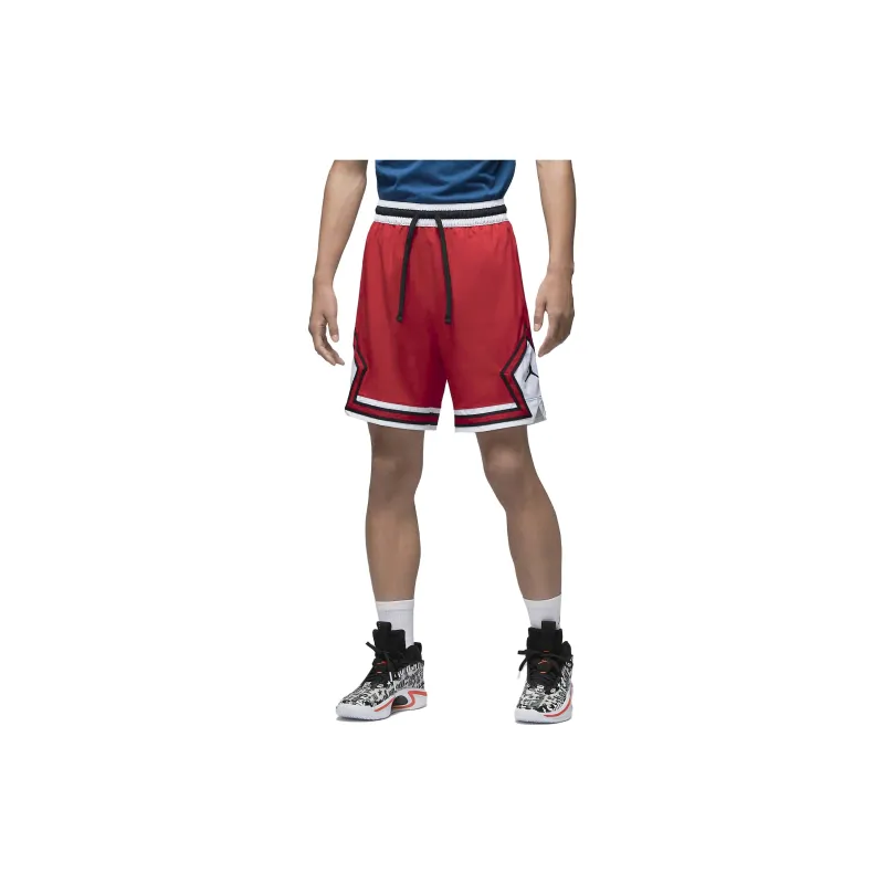 Jordan Sport Basketball Shorts Men Gym Red-4