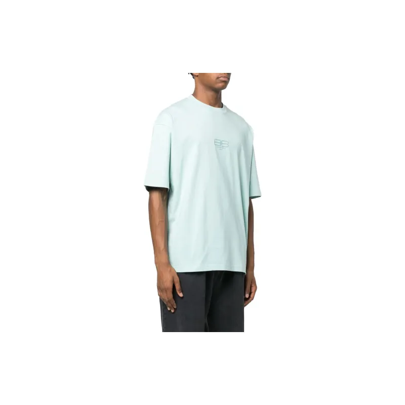 Balenciaga Bb Paris Icon Cotton T-Shirt-4