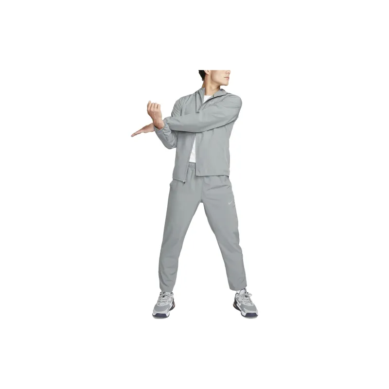 Nike Knitted Sweatpants Men Smoke Gray-4