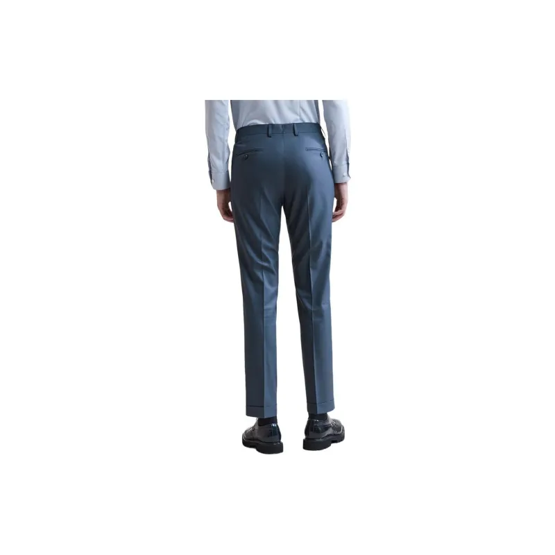 SAINT ANGELO Suit Trouser Men's Cyan Tile-1