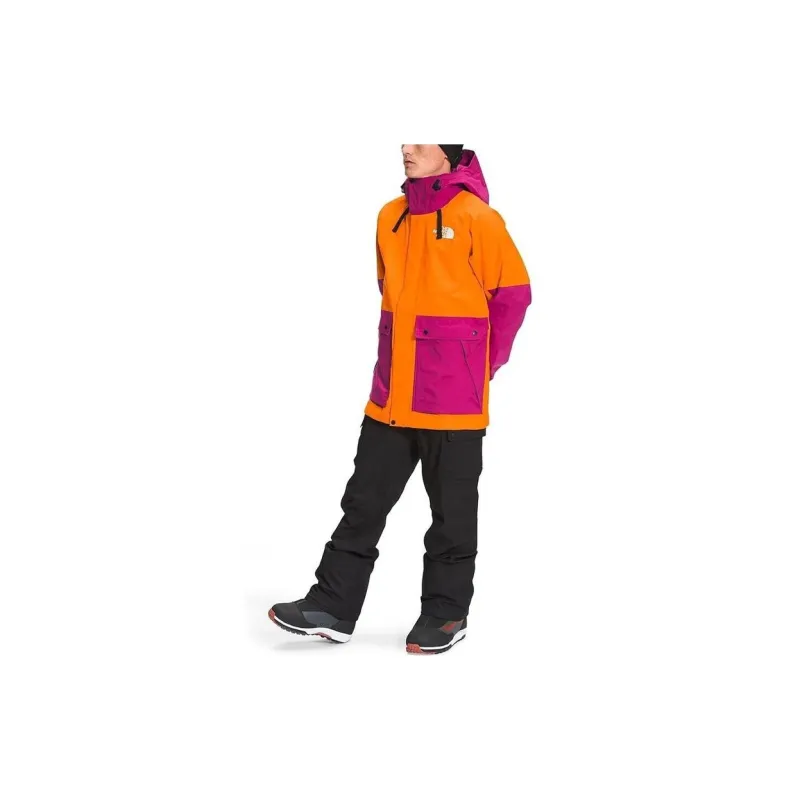 THE NORTH FACE Balfron Waterproof And Windproof Windbreaker Jacket Men's Orange-4