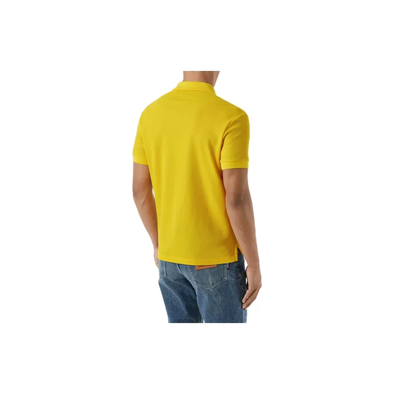 Burberry Polo Shirts Men Yellow-2