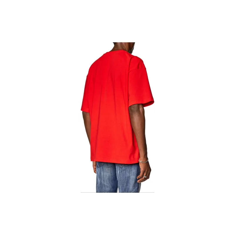 DIESEL T Shirts Men Red-3