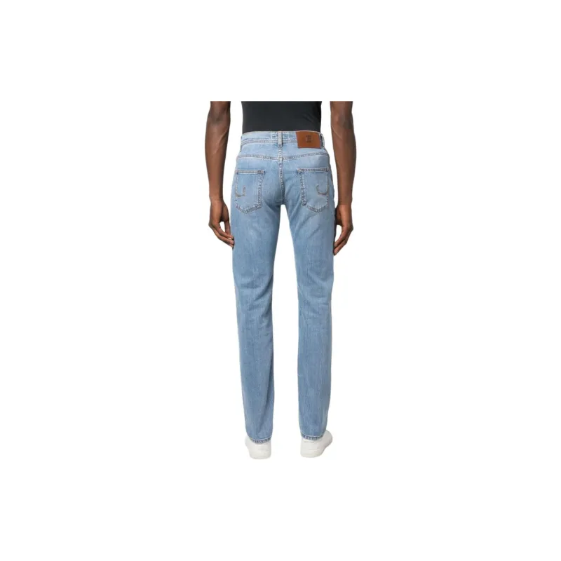 CORNELIANI Mid-rise Straight-leg Jeans-2