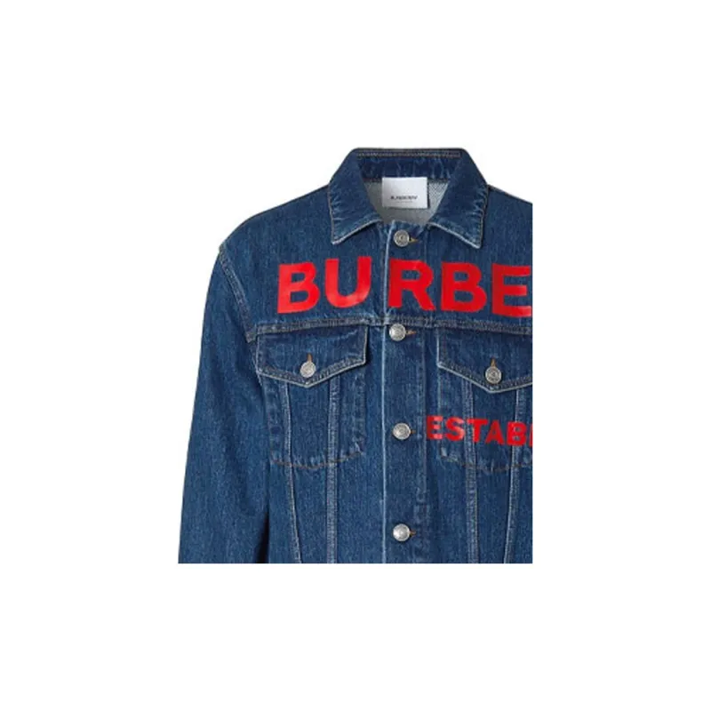 Burberry Denim Print Jacket-4