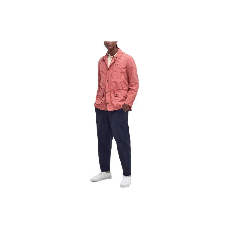 BARBOUR SS24 Jackets Coats Unisex Pink-3