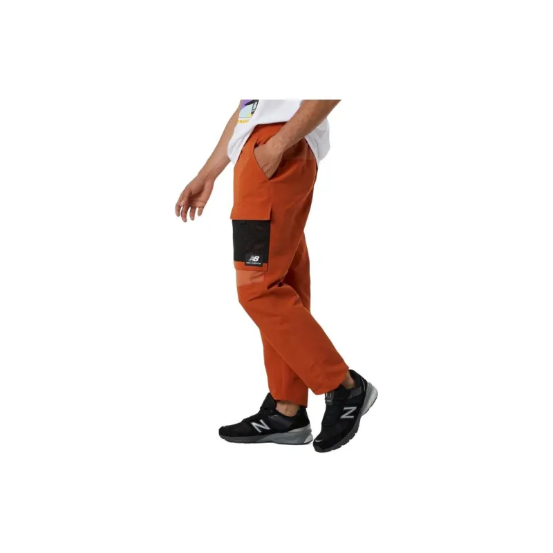 New Balance Cargo Pants Men Orange-4