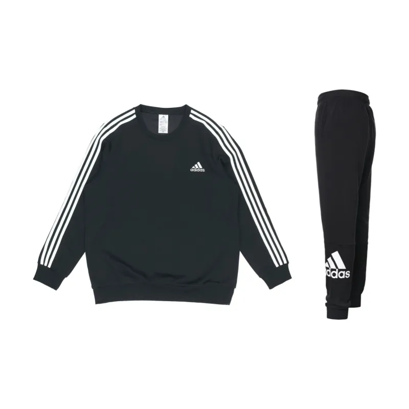 Adidas Sweatshirt Set Men's Black-1