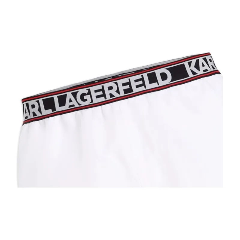KARL LAGERFELD / Karl Lagerfeld Jeans Essential Logo print Swim Shorts-3