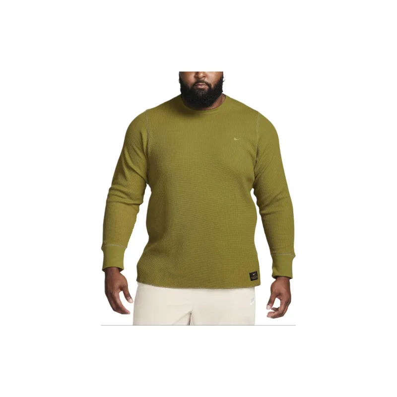 Nike Life Men's Long-Sleeve Heavyweight Waffle Top-4