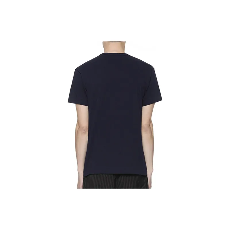 CDG Play Double Hearts T Shirt-2