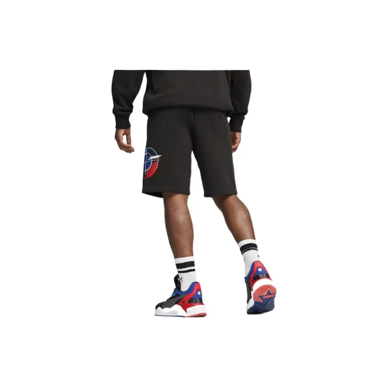 PUMA BMW M Motorsport Casual Shorts Men's Black-4