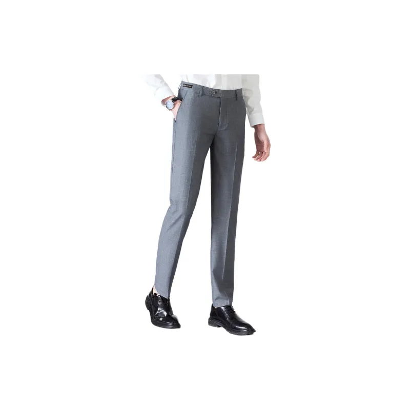 Red Bean Business Commute Comfortable Suit Trouser Men's-8