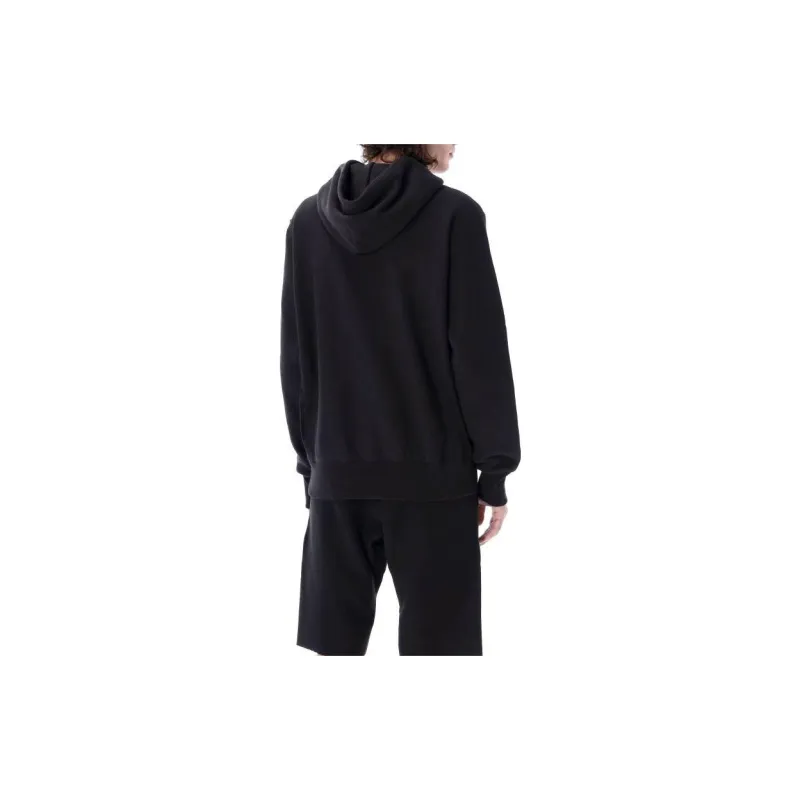 Champion Logo Patch Drawstring Hoodie-2
