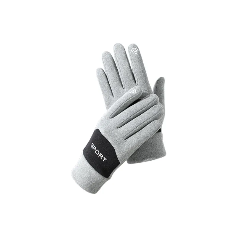 NANJIREN Autumn And Winter Models Warm Gloves Unisex-3