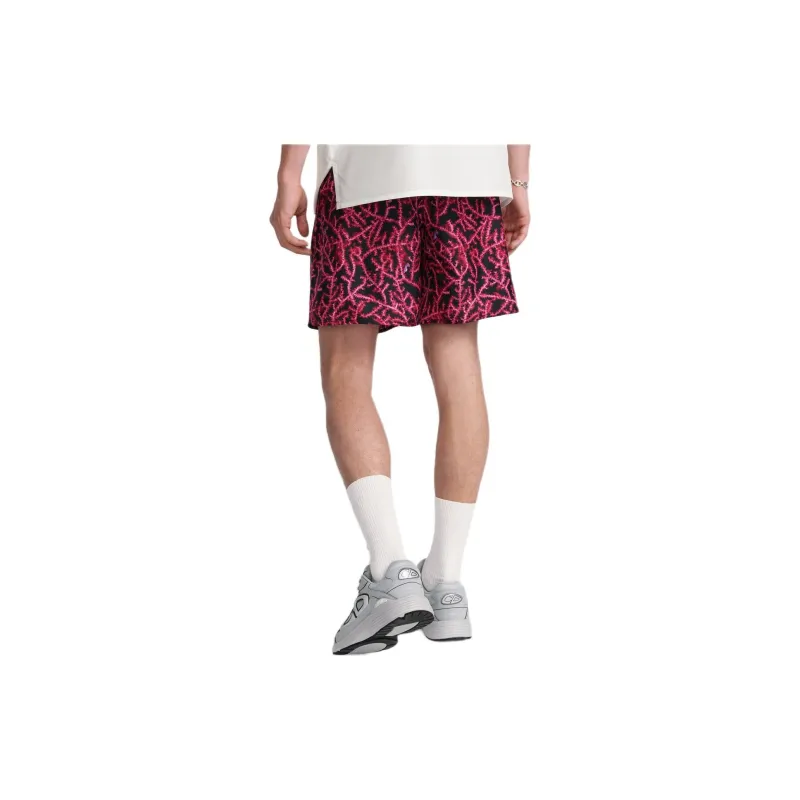 DIOR Italic Shorts Casual Shorts Men's Red-4