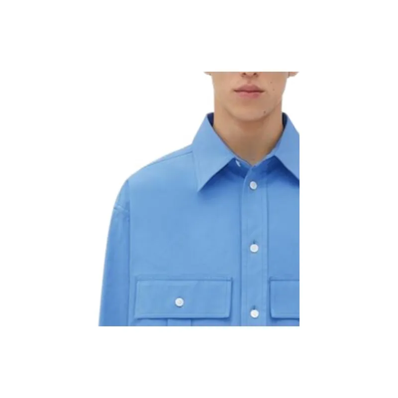Bottega Veneta SS24 Shirt Men's Blue-4