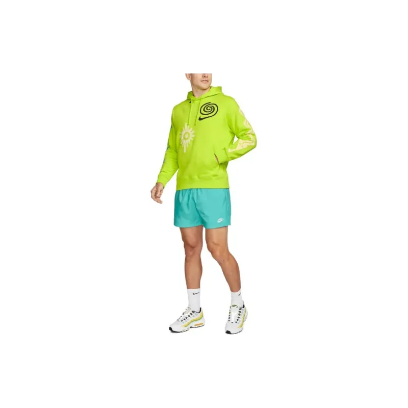 Nike Sweatshirts Men Green Yellow-2