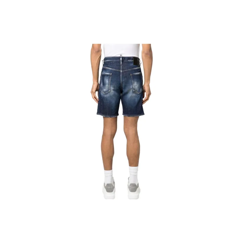DSQUARED 2 FW22 Denim Shorts Men's Blue-2