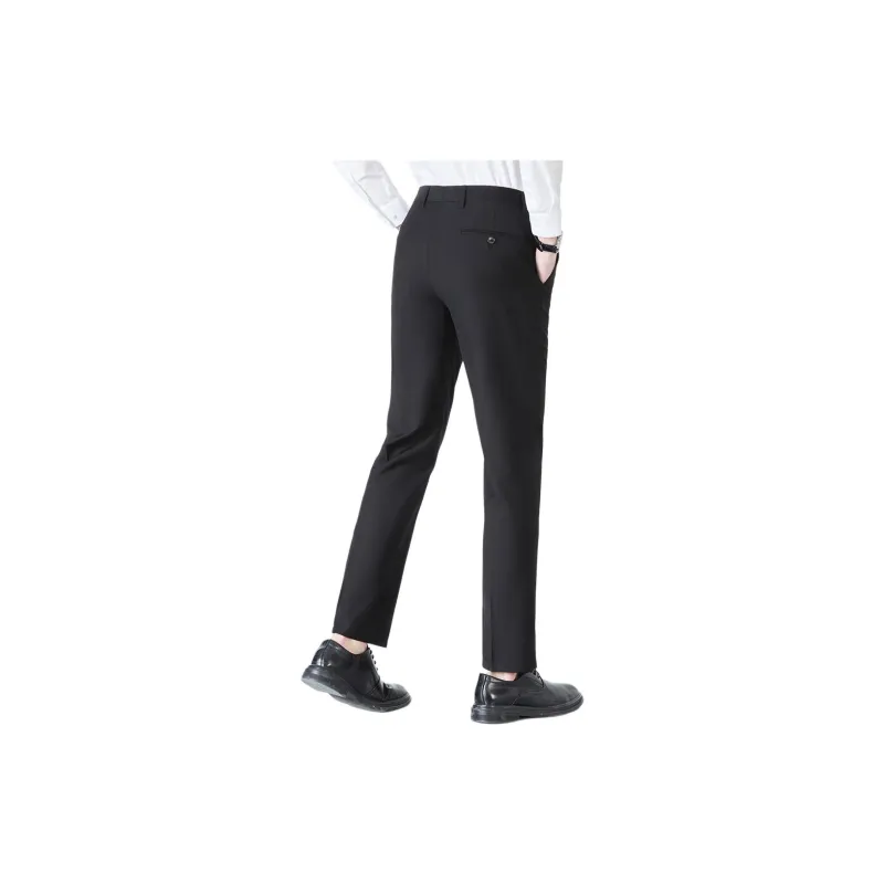 Red Bean Business Commute Comfortable Suit Trouser Men's-6