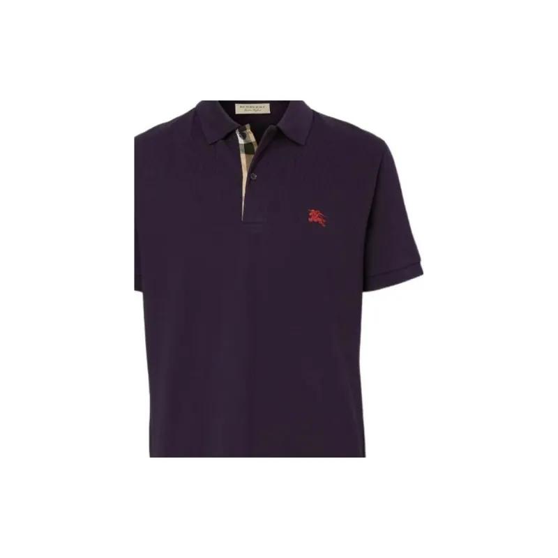 Burberry SS23 Polo Shirt Men's Purple-1