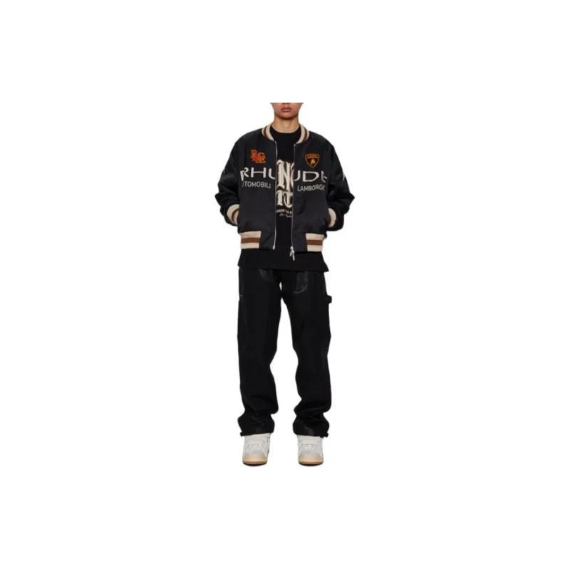 RHUDE Jackets Coats Men's Black-1