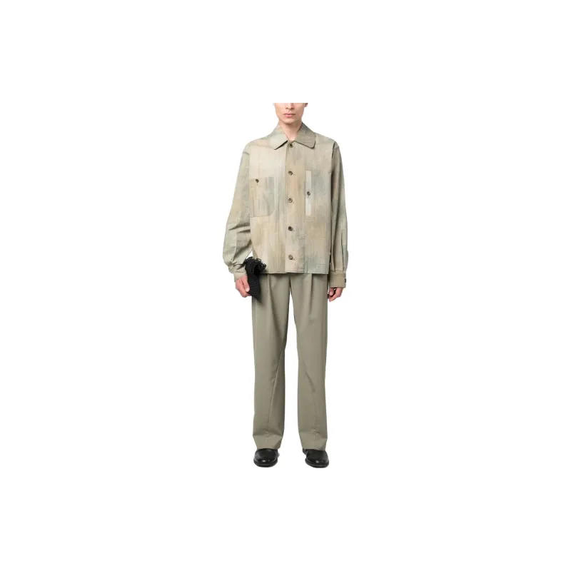 UMA WANG Long Sleeved Buttoned Shirt-1