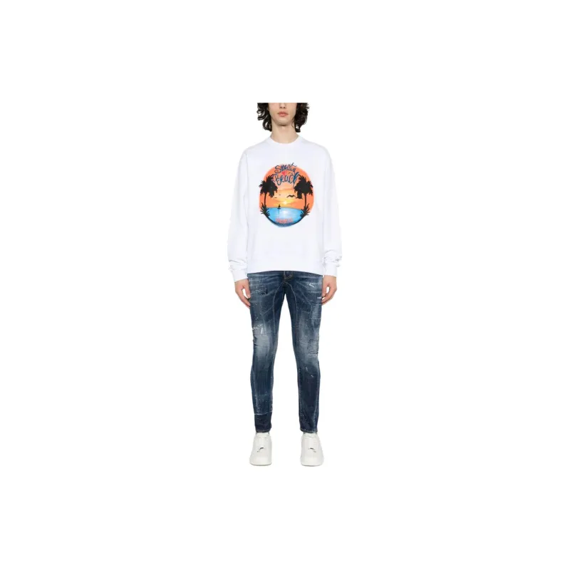 DSQUARED 2 Tidy Biker Skinny Jeans-1