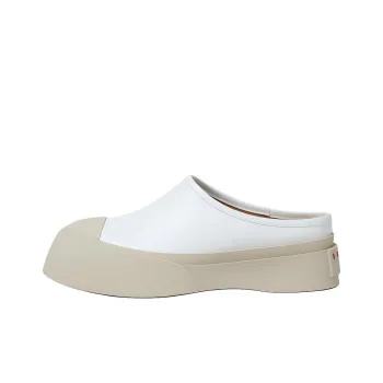 MARNI Mary Jane Logo Printed Mules Women's