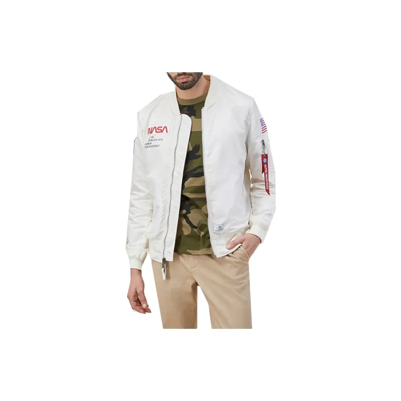 Alpha Industries Jackets Men White-2