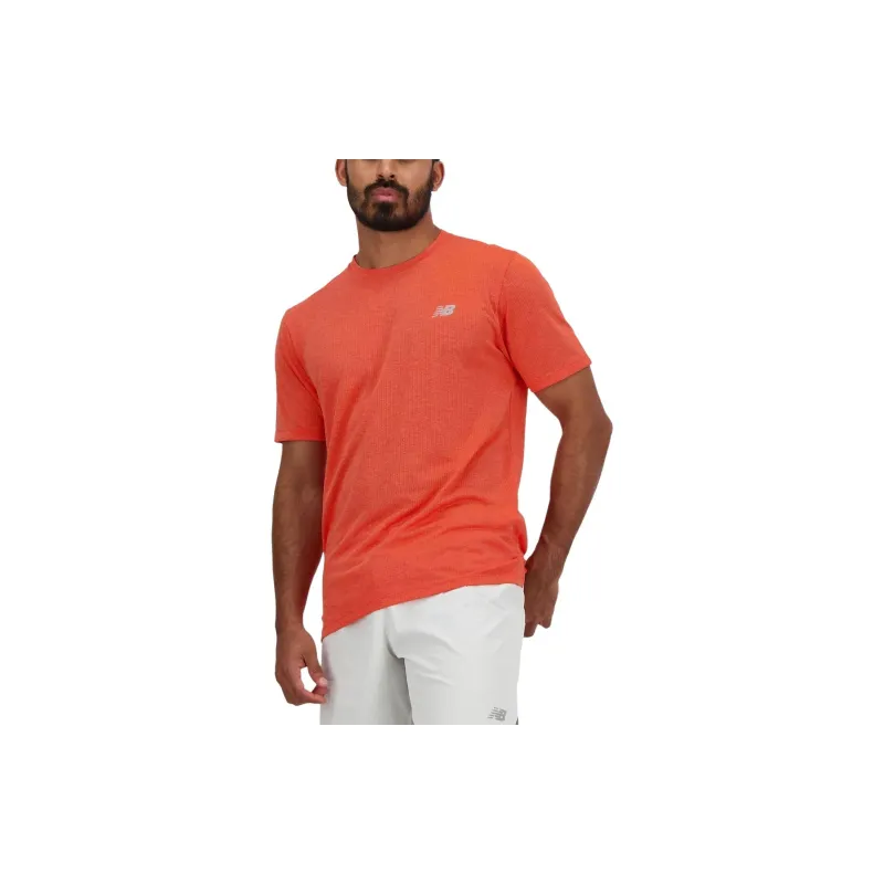 New Balance T Shirt Men's Coral-4
