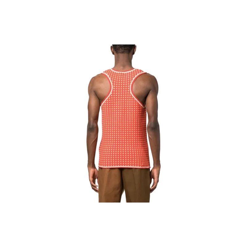 Jacquemus Tank Tops Men Red-2