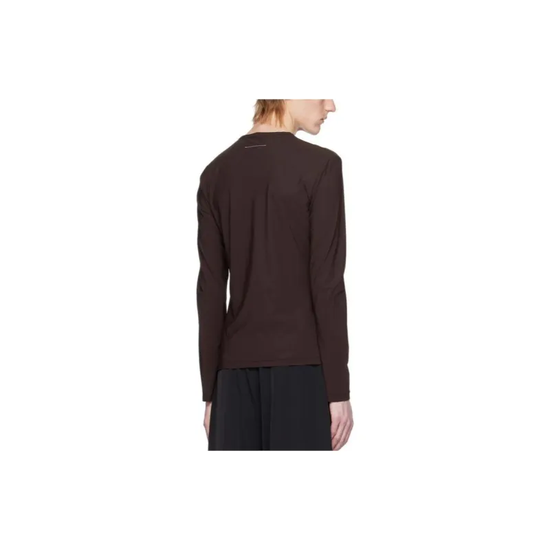 MM6 Maison Margiela T Shirt Unisex Brown-2