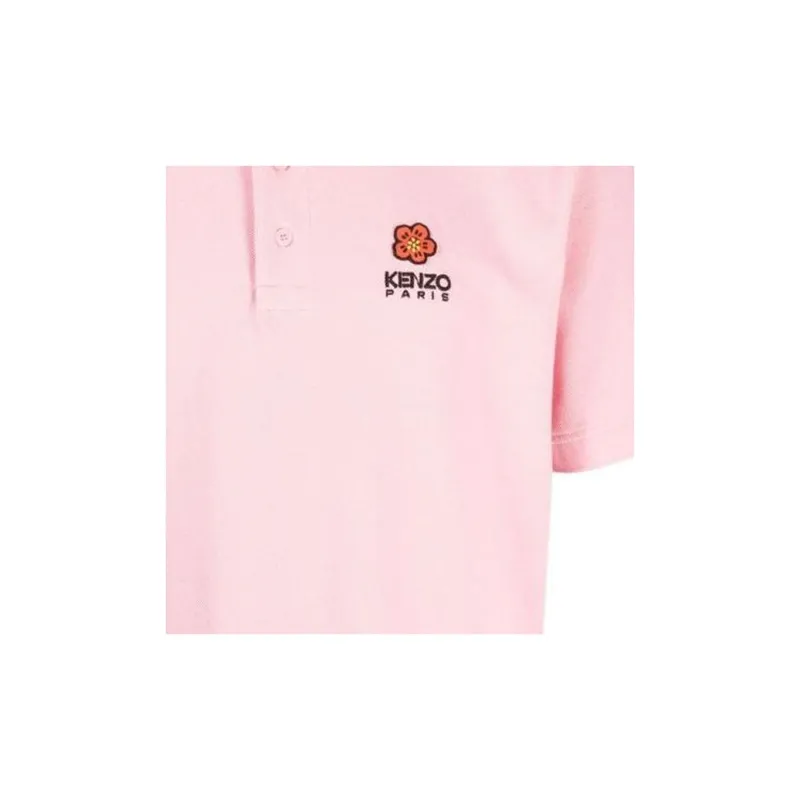 KENZO Polo Shirts Men Light Pink-5