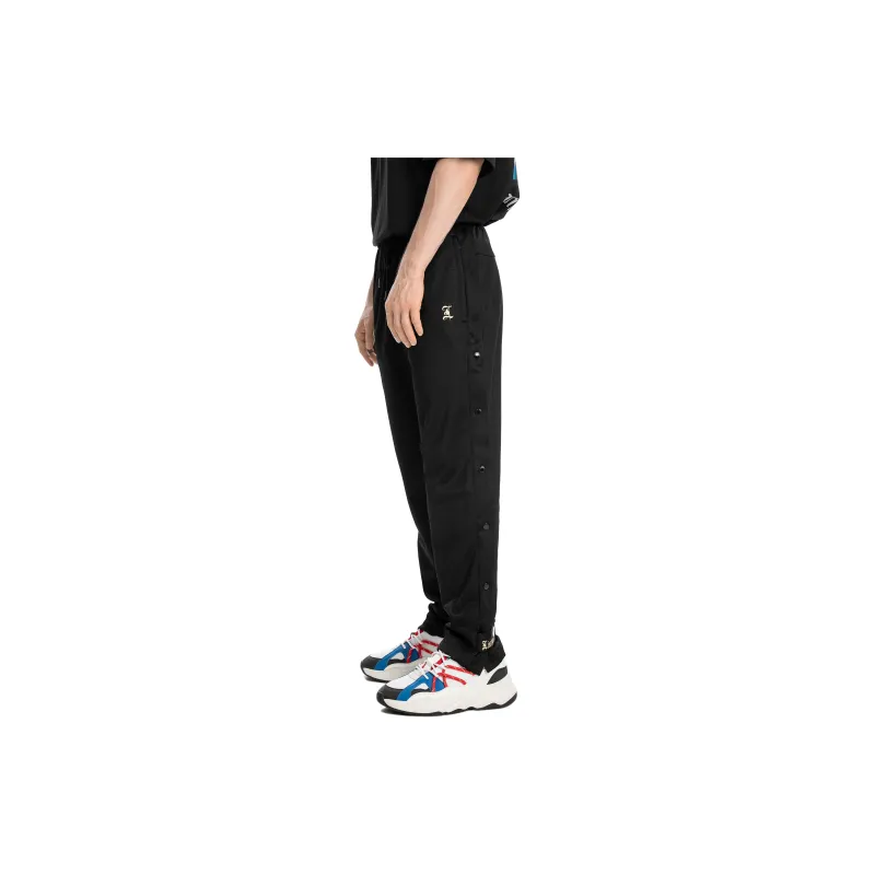 LIUREGALI Knitted Sweatpants Men's Black-4