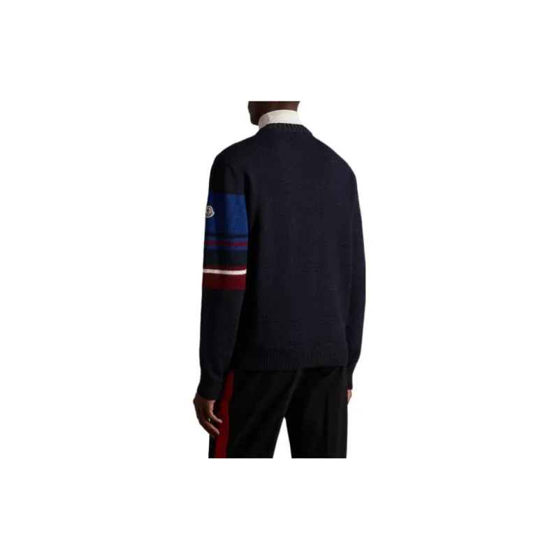 Moncler FW22 Sweater Men's Blue-2