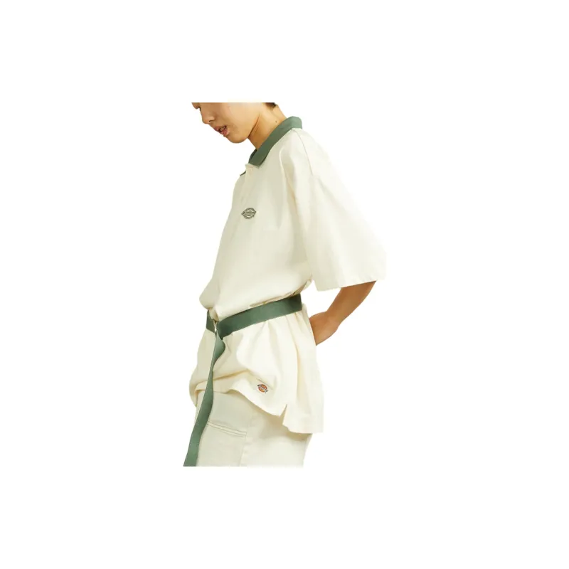 Dickies Polo Shirt Unisex White-1