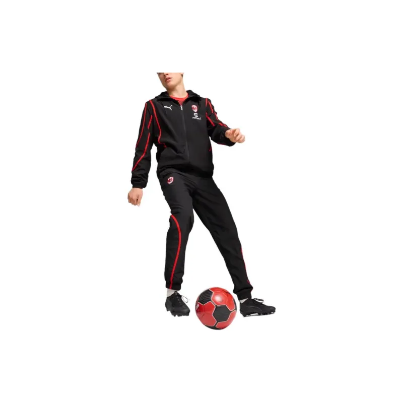 PUMA Ac Milan Pre-Match Men's Woven Soccer Jacket-3