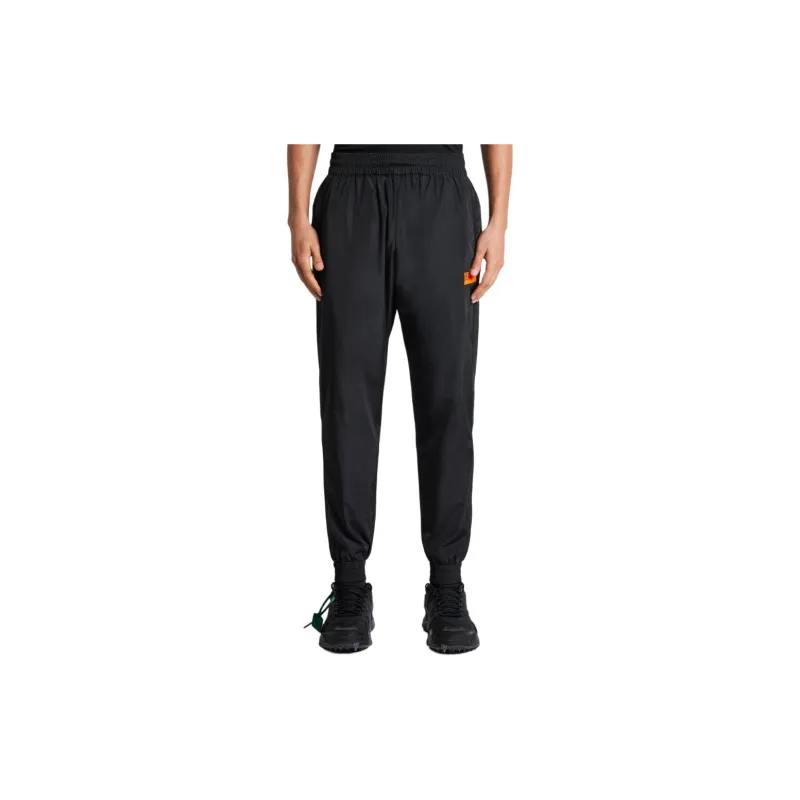 EMPORIO ARMANI Logo print Cotton Track Pants-2