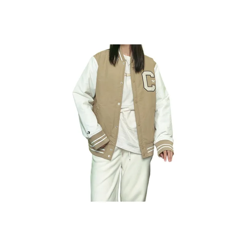Converse Puffer Jacket Unisex Khaki-3