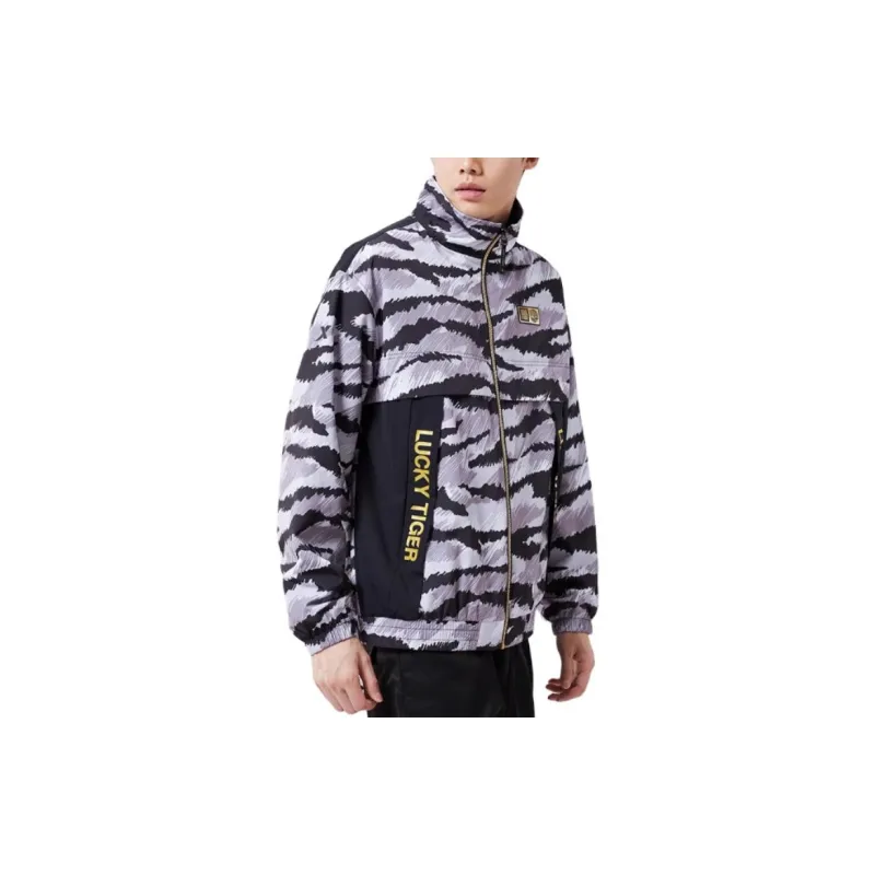 XTEP Jackets & Coats Men's Heather Gray/Jet Black-2