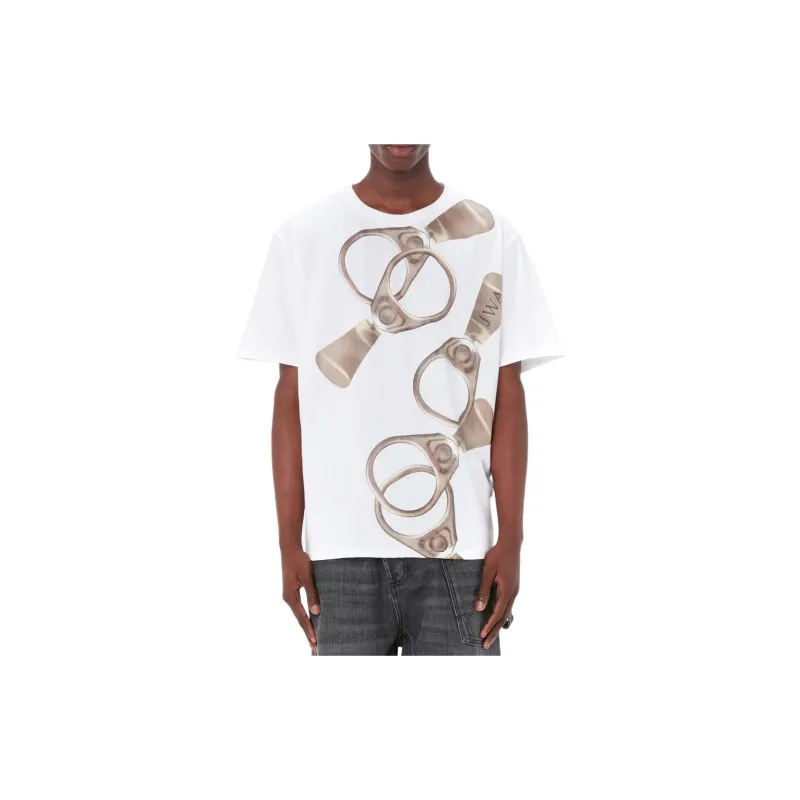 JW Anderson Graphic Printed Crewneck T Shirt-1