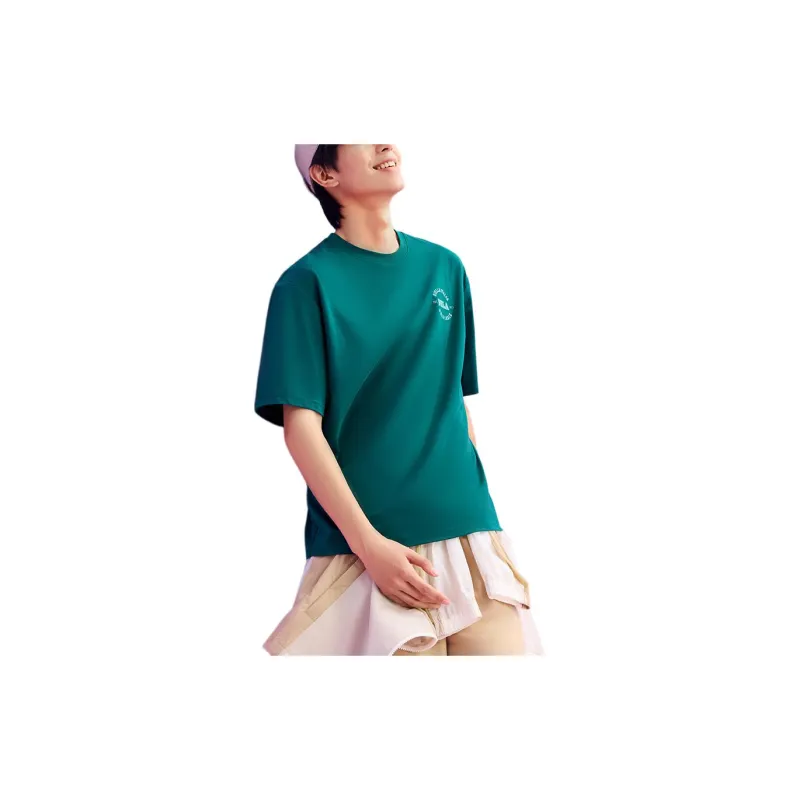 FILA T Shirt Unisex Dark Forest Green-1