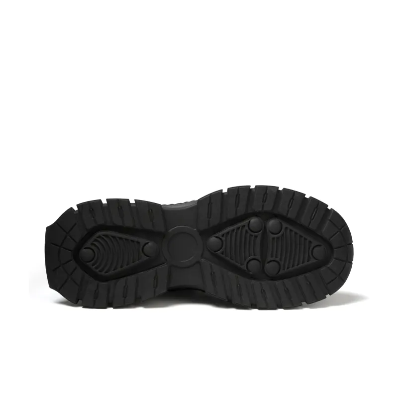 JEEP SPIRIT Chunky Sneakers Men Low Top Graphite Black-7