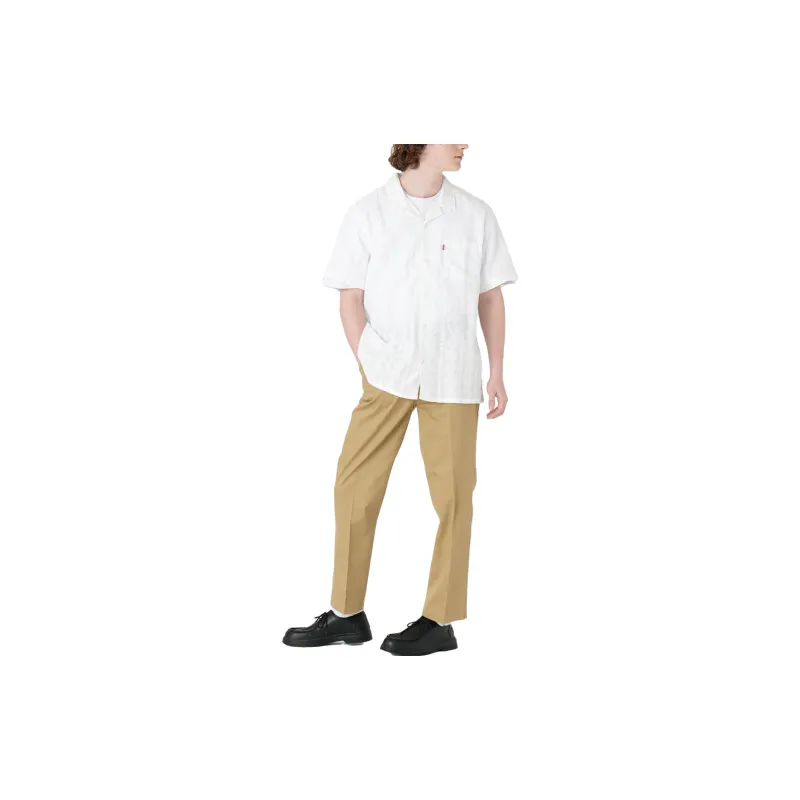 Levis Shirts Men White-1