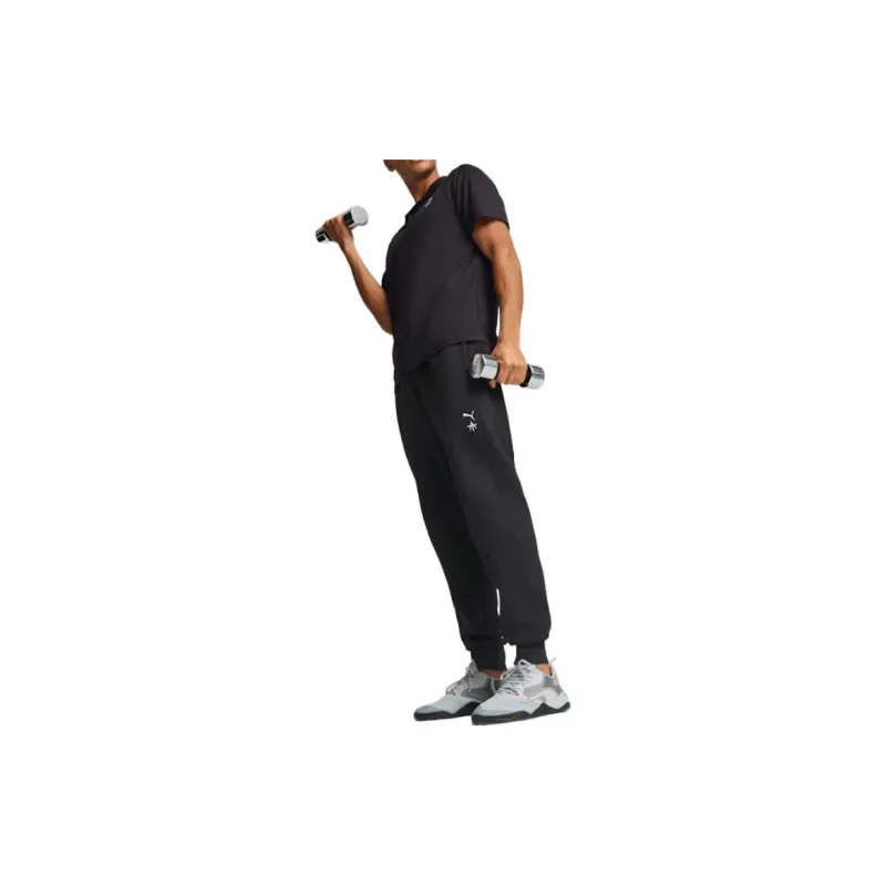 PUMA x ALEX TOUSSAINT Polo Shirt Men's Black-4