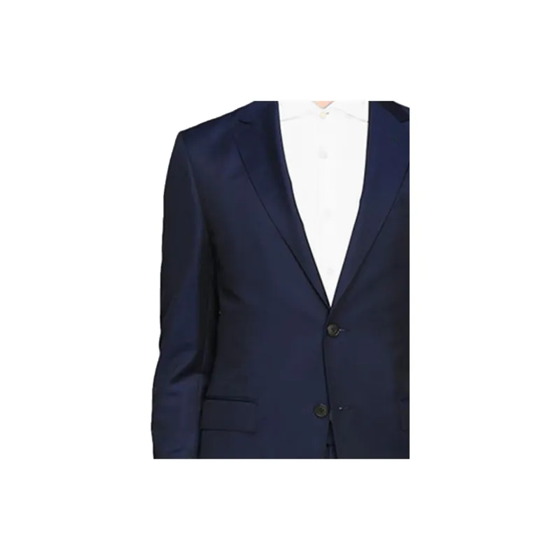 Zzegna Business Suits Men Marine Blue-3