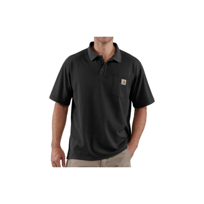 Carhartt Polo Shirt Men's Black-1