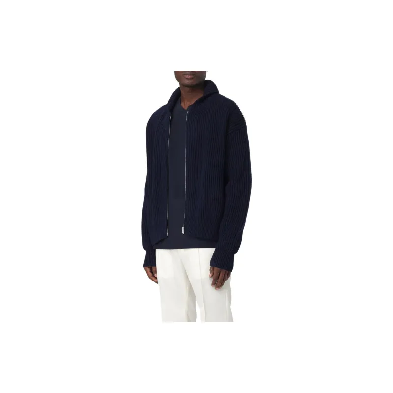 Sandro Ribbed-knit Cardigan-2
