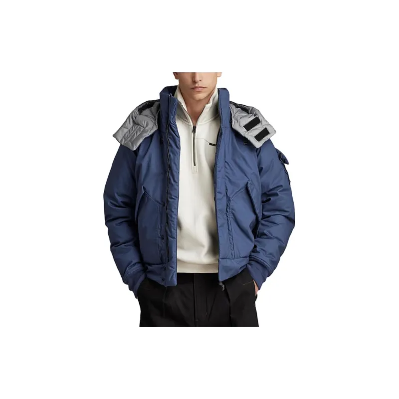 G STAR RAW Puffer Jacket Men's Blue-1